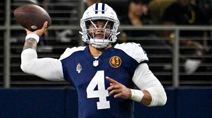 Dallas Cowboys quarterback Dak Prescott
